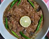 A picture of step 20 of Spicy "Baingan-ka-Bhartha"Brinjal Curry.