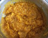 A picture of step 4 of Motichur laddu.