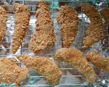 A picture of step 6 of Vickys Cereal-Breaded Chicken Goujons GF DF EF SF NF.