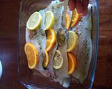 Foto del paso 5 de la receta: Dorada a la naranja y limón