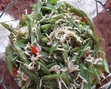 Foto langkah ke 5 dari resep Tumis Buncis Teri Medan.