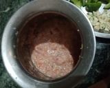 A picture of step 2 of Dal makhni.