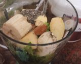 Hình bước làm 1 của món “Green smoothie day 1”