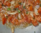 A picture of step 2 of Tomato Upma.