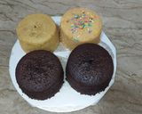 A picture of step 3 of Vanilla Bento/Mini Cake.