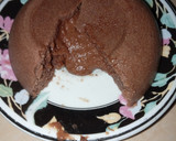Foto langkah ke 9 dari resep Lava cake no mixer no oven Murmer 🤩.