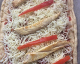 Foto del paso 6 de la receta: Pizza de pollo y arroz