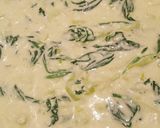 Bébispenótos-túrós rakott fusilli recept fázis 3 fotója