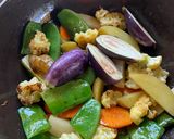 A picture of step 6 of Sabji Jhol / Wintry Veggie Jhol.