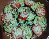Foto del paso 3 de la receta: Berenjena, tomate y queso a la sartén