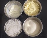 A picture of step 1 of Quick Mini Idli from left over rice.