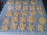 Pastas de té con almendras