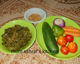 A picture of step 1 of Kwadan zogale(moringa).
