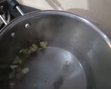 A picture of step 1 of Masala tea.