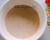 Hình bước làm 1 của món Overnight banana oatmeal muffin