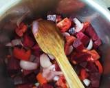 Beetroot soup with Mexican salad recipe step 5 photo
