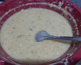 Foto langkah ke 5 dari resep Bolu Pisang kukus anti Gagal Takaran sendok (Tanpa Mixer).