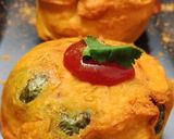 A picture of step 3 of Stuffed capsicum pakode.
