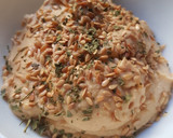 Foto del paso 1 de la receta: Hummus de garbanzo y lino con crujiente de jamón