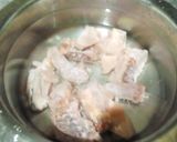 A picture of step 3 of Chicken Stock (yakhni).