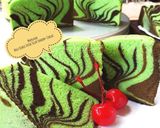 Foto langkah ke 11 dari resep 298. Bolu Kukus Putih Telur Pandan-Coklat.