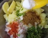 বেক্ড রাইস পটেটো মুঠিয়া(Baked rice potato muthiya recipe) রেসিপি ধাপ - 1 ছবি