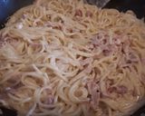 Foto del paso 4 de la receta: Espagueti a la carbonara rápida