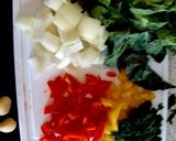 A picture of step 2 of My Cabbage, Potato & Sweet Peppers Soup.