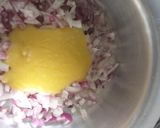 A picture of step 1 of Green Grams Roti n onion n pickle#4 week contest#charity recipe.