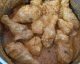 A picture of step 12 of Chicken Korma.