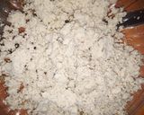 A picture of step 1 of Awara egusi soup.