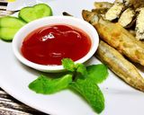 Hình bước làm 3 của món Cá Trứng Lăn Bột Chiên Giòn