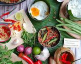 Gambar langkah 12 resipi Phat Kaphrao Daging Cincang.