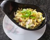 A picture of step 1 of Mint salad.