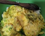 A picture of step 12 of Kadhi Pakoda.