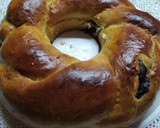 Foto del paso 3 de la receta: Rosca de Pascua trenzada y rellena con crema pastelera de chocolate🍫🍫
