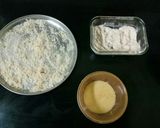 A picture of step 4 of Japanese Tempura prawns.