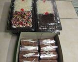 Foto langkah ke 5 dari resep Dadar Gulung pisang coklat.