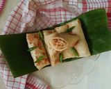Foto langkah ke 7 dari resep Lumpia Bakar Isi Tumis Rebung.