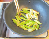 Foto del paso 4 de la receta: Espaguetis con espárragos al estilo japonés