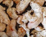 A picture of step 2 of Mexican chicken enchiladas.