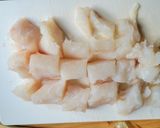 Une image de l'étape 3 de Cabillaud curry sauce tomate.