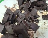 A picture of step 1 of Chocolate mousse 😋.