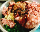 A picture of step 4 of Jade Cabbage Dumplings.