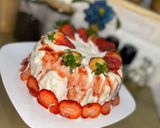 صورة لخطوة 7 من وصفة آيس تشيز كيك فرآوله 🍓