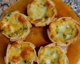 Foto del paso 4 de la receta: Canastitas de choclo amarillo y salsa blanca