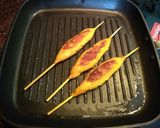A picture of step 4 of Paneer Seekh Kebab.