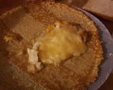 A picture of step 3 of Crepe with Almond Cream and Pear.