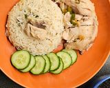 Foto langkah ke 7 dari resep Nasi Ayam Hainan dengan panci.