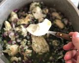 Foto del paso 4 de la receta: Cazuela de pollo, espinaca y salsa blanca en 15 minutos 🍗⏰🥬